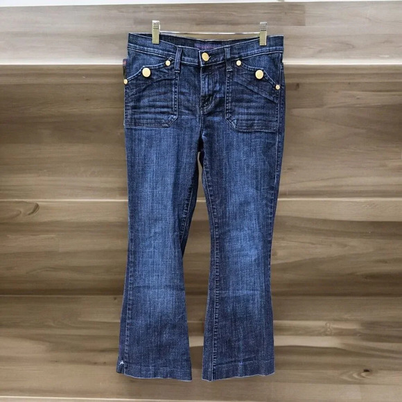 Rock & Republic Jeans Womens Size 10 Bootcut Flare Sailor Jeans Scorpion - Picture 1 of 13